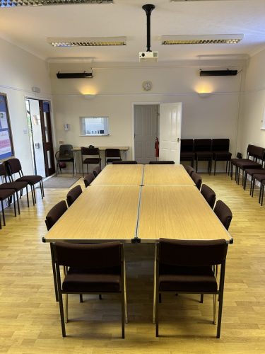 Main Hall with meeting table
